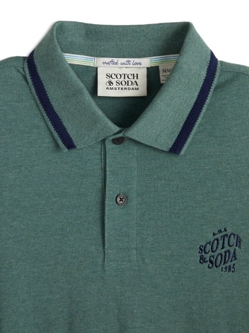 Scotch & Soda Poloshirt in Grün