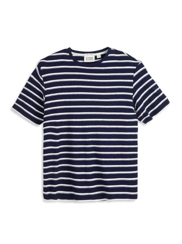 Scotch & Soda Shirt in Dunkelblau/ Weiß