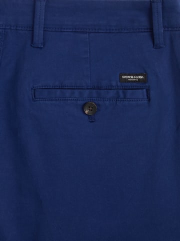 Scotch & Soda Chinoshort donkerblauw
