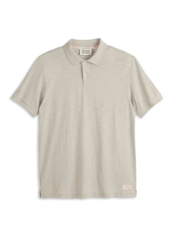 Scotch & Soda Koszulka polo w kolorze beżowym