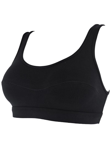 COTONELLA Bustier in Schwarz