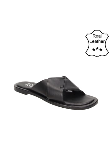 Bullboxer Leren pantoffels zwart