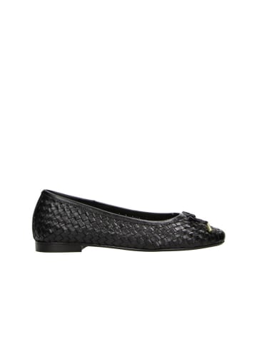 Bullboxer Leder-Ballerinas in Schwarz