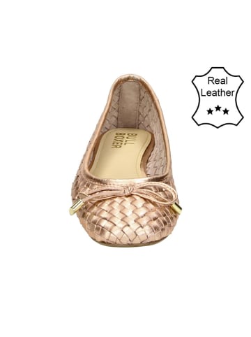 Bullboxer Leder-Ballerinas in Beige