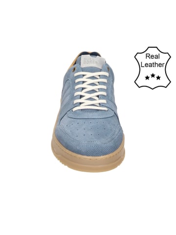 Bullboxer Leren sneakers blauw