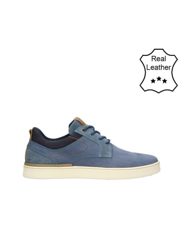 Bullboxer Leren sneakers blauw