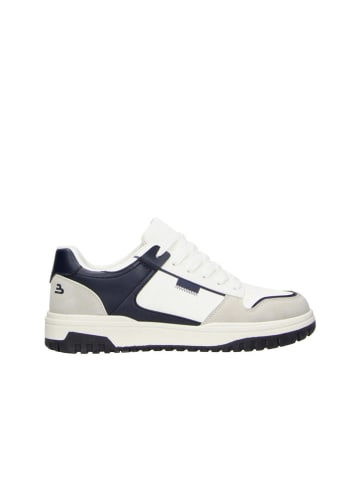 Bullboxer Sneakers in Weiß/ Dunkelblau