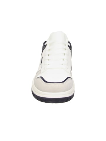 Bullboxer Sneakers in Weiß/ Dunkelblau
