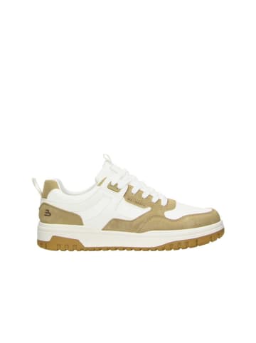Bullboxer Sneakers in Weiß/ Beige