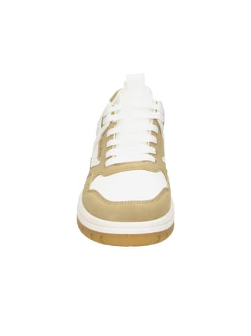 Bullboxer Sneakers in Weiß/ Beige