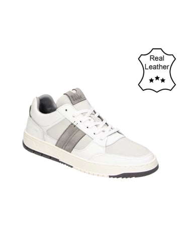 Bullboxer Leder-Sneakers in Weiß