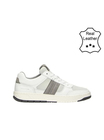 Bullboxer Leder-Sneakers in Weiß