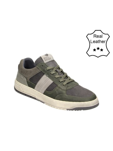 Bullboxer Leder-Sneakers in Grau