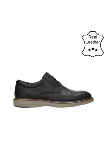 Bullboxer Leren veterschoenen zwart