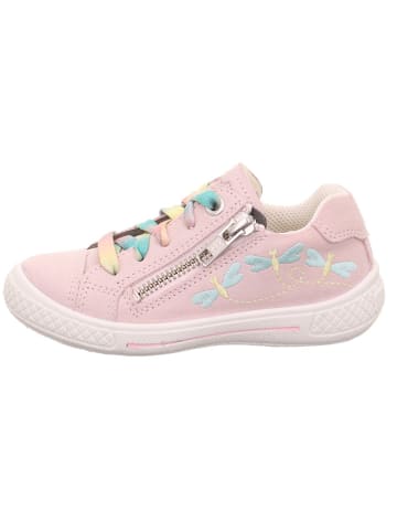 superfit Leder-Sneakers "Tensy" in Rosa