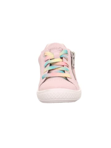 superfit Leder-Sneakers "Tensy" in Rosa