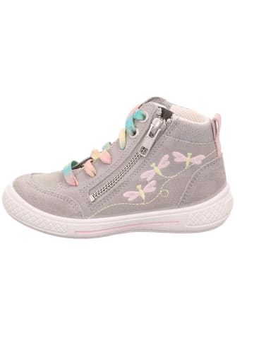 superfit Leder-Stiefeletten "Tensy" in Grau