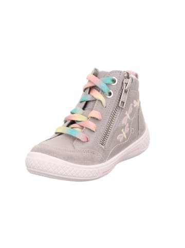 superfit Leder-Stiefeletten "Tensy" in Grau