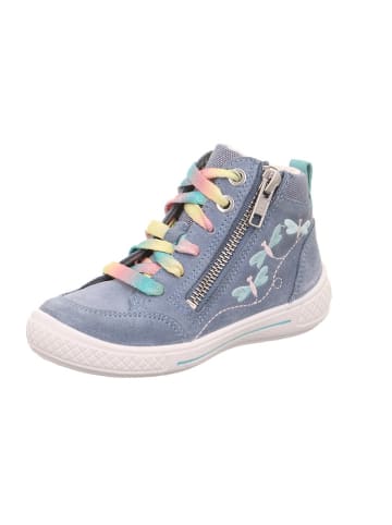 superfit Leder-Stiefeletten "Tensy" in Blau