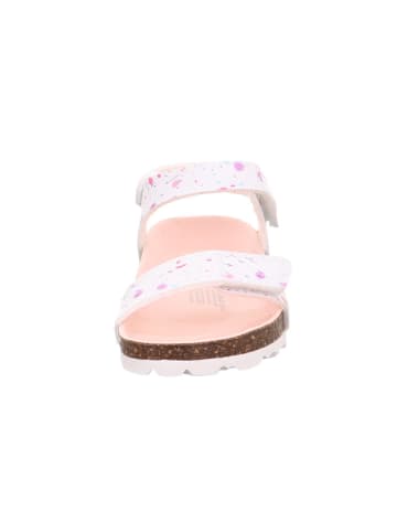 superfit Leder-Sandalen in Weiß