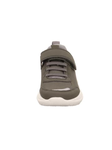 superfit Leder-Sneakers "Rush" in Khaki/ Grau