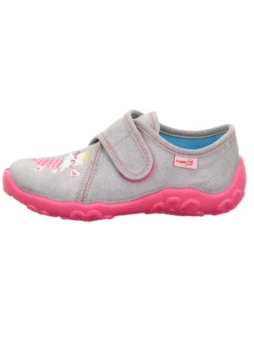 superfit Hausschuhe "Bonny" in Grau/ Pink
