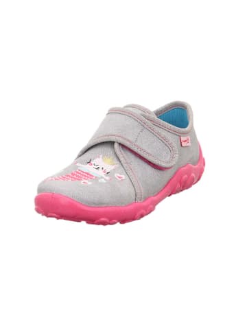 superfit Hausschuhe "Bonny" in Grau/ Pink