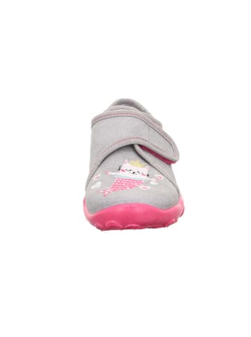 superfit Hausschuhe "Bonny" in Grau/ Pink