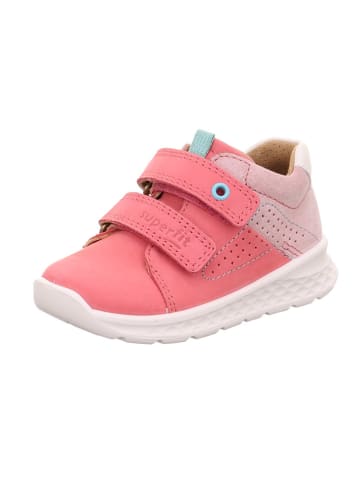 superfit Leder-Boots "Breeze" in Rot/ Rosa