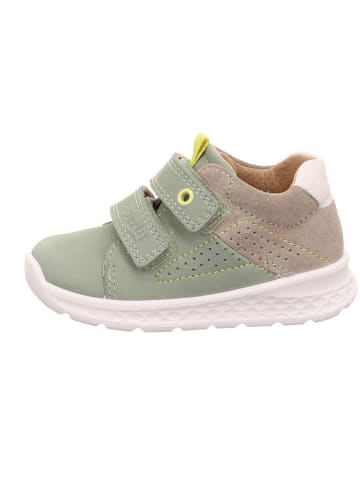 superfit Leren boots "Breeze" groen/lichtbruin