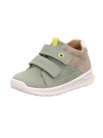 superfit Leren boots "Breeze" groen/lichtbruin