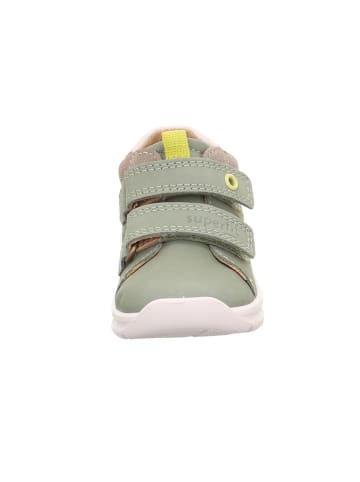 superfit Leder-Boots "Breeze" in Grün/ Hellbraun