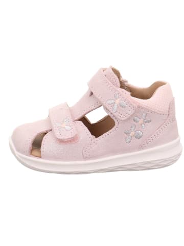 superfit Leder-Halbsandalen "Bumblebee" in Rosa