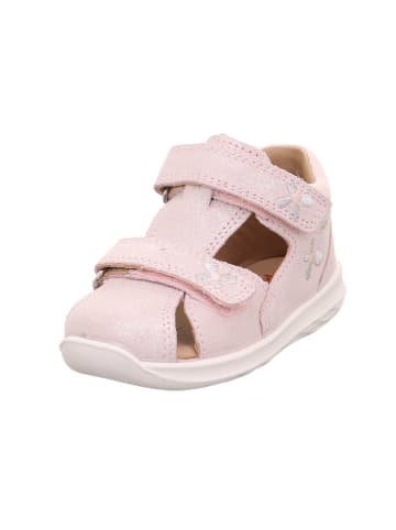 superfit Leder-Halbsandalen "Bumblebee" in Rosa