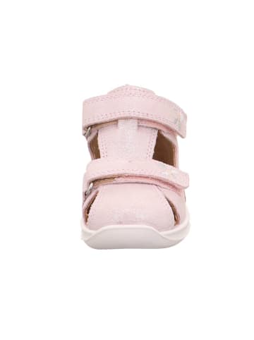 superfit Leder-Halbsandalen "Bumblebee" in Rosa