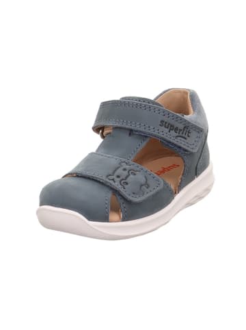 superfit Leren enkelsandalen "Bumblebee" donkerblauw