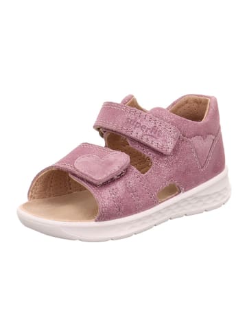 superfit Leder-Sandalen "Lagoon" in Rosa
