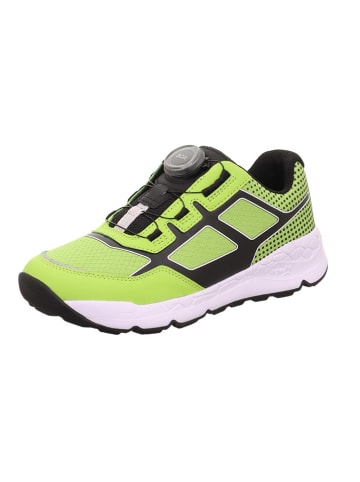 superfit Sneakers "Free ride" in Grün/ Schwarz/ Weiß