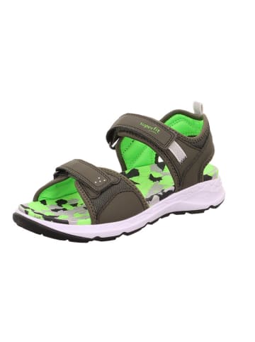 superfit Sandalen "Criss cross" kaki/groen
