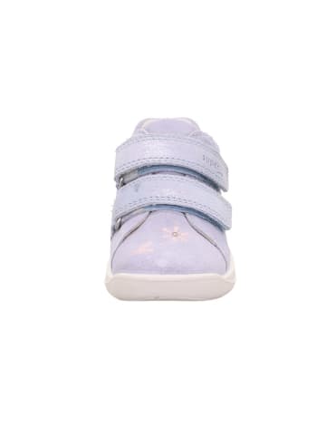 superfit Leder-Boots "Lillo" in Lila/ Hellblau