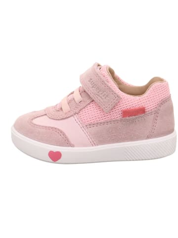 superfit Leder-Sneakers "Supies" in Rosa