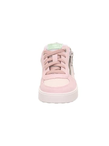superfit Leder-Sneakers "Stella" in Rosa/ Beige/ Weiß