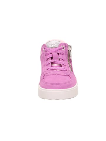 superfit Leder-Sneakers "Stella" in Lila/ Rosa