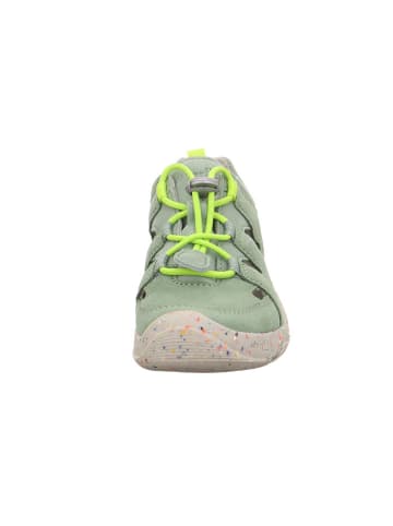 superfit Leren barefootenkelsandalen "Trace" groen