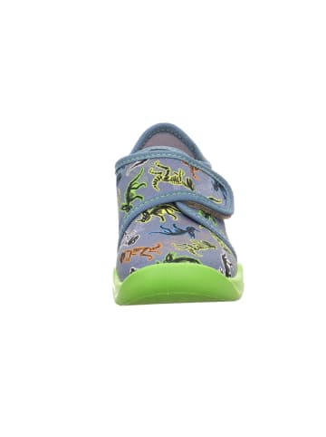 superfit Pantoffels "Bubble" blauw/groen