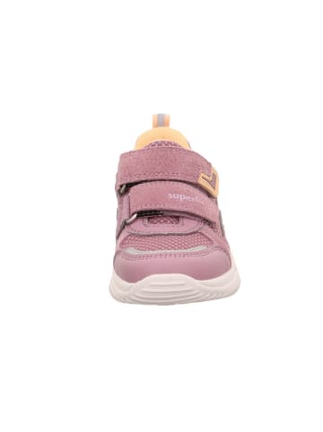 superfit Leder-Sneakers "Storm" in Rosa/ Orange