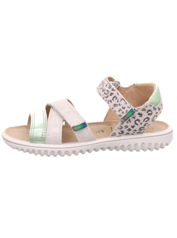 superfit Leder-Sandalen "Sparkle" in Creme