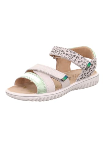 superfit Leder-Sandalen "Sparkle" in Creme