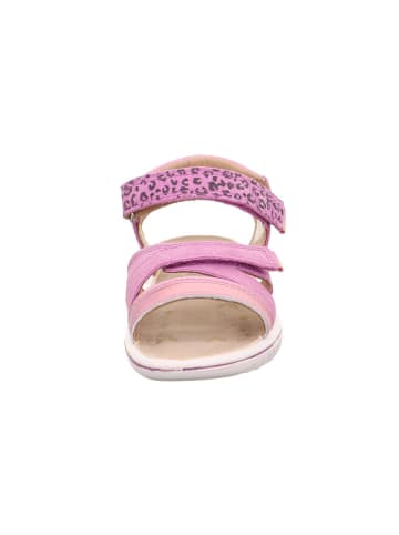 superfit Leder-Sandalen "Sparkle" in Lila