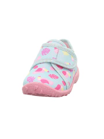 superfit Hausschuhe "Spotty" in Hellblau/ Rosa